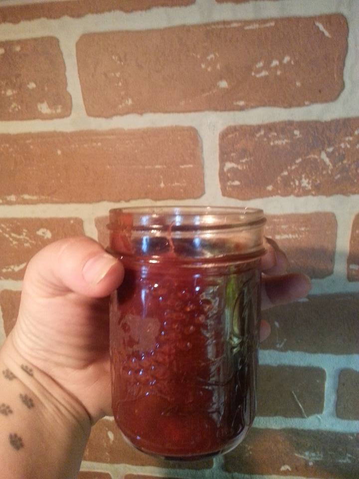 La cuisine de mamali Compote fraise/rhubarbe/ananas