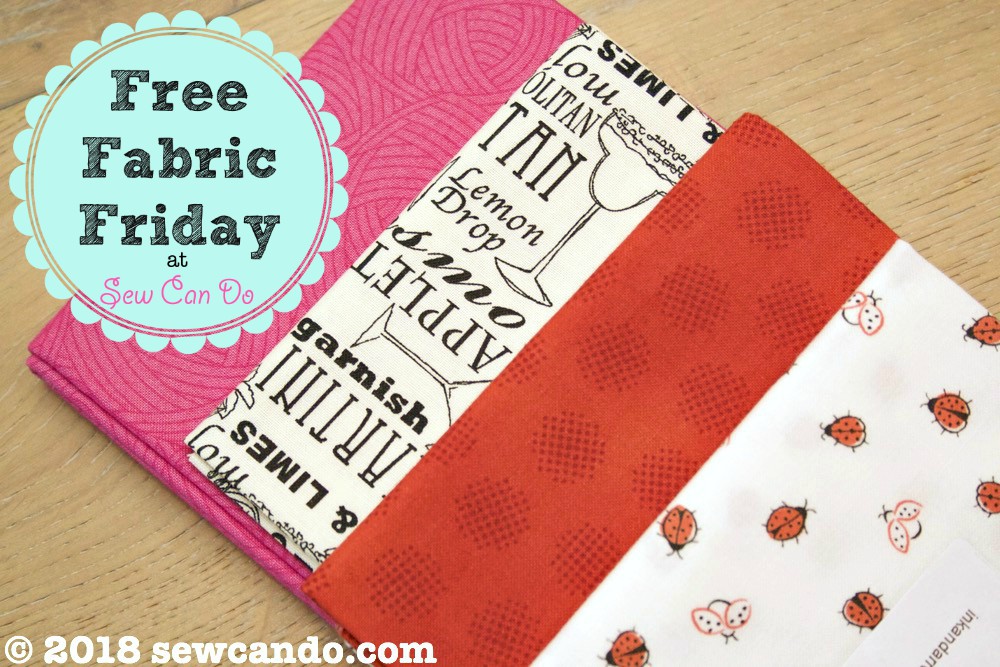 Sew Can Do FREE Fabric Friday FQ Bundle + Pattern