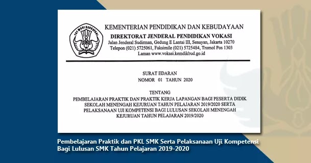 Pembelajaran Praktik Dan Pkl Smk Serta Pelaksanaan Uji