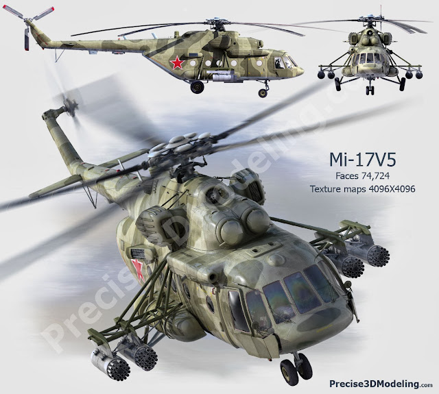 Amerika Sumbangkan 30 Helikopter Mi-17V-5 untuk Militer Afganistan