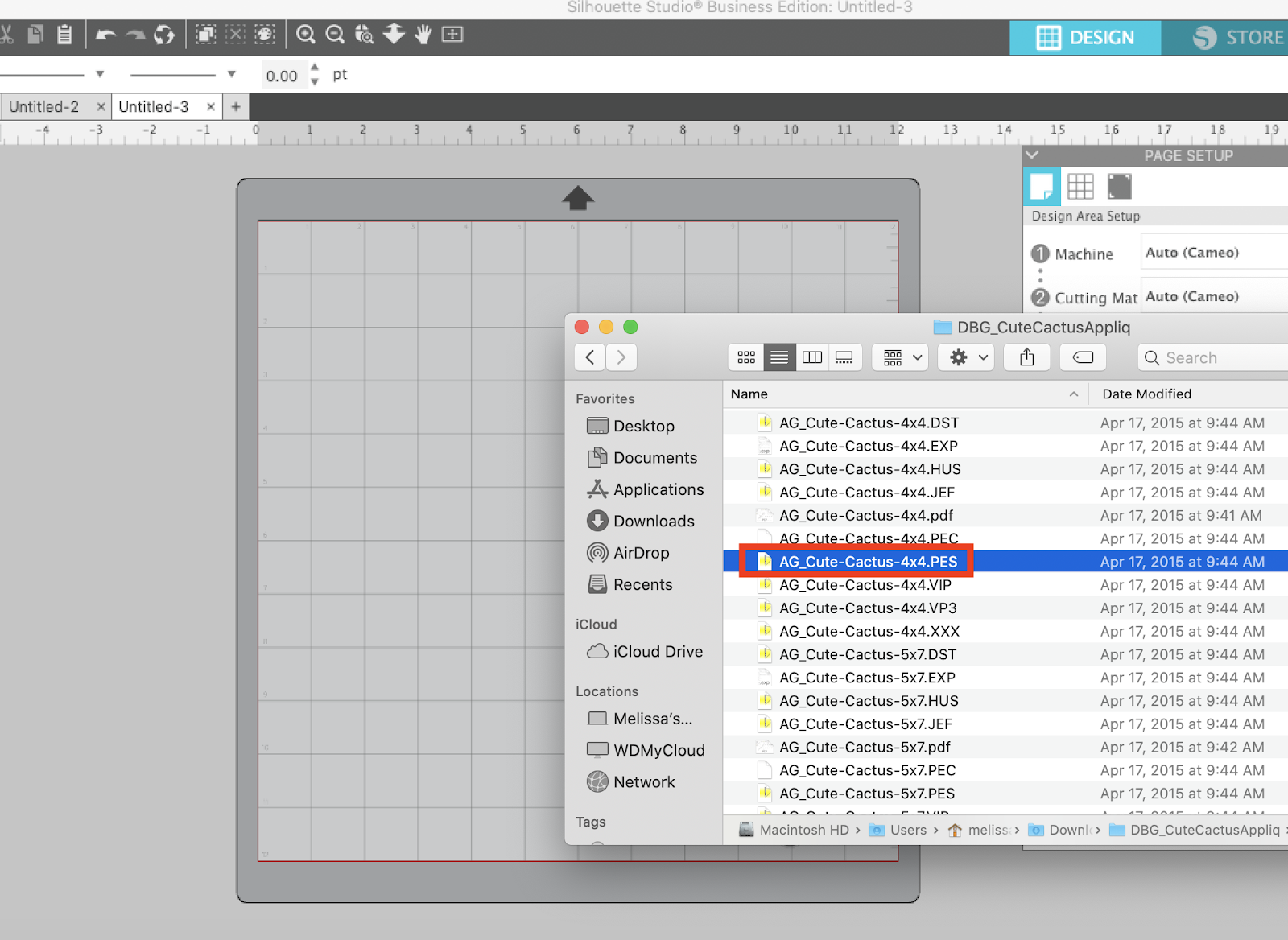 How to Open Embroidery Files in Silhouette Studio to Cut with CAMEO