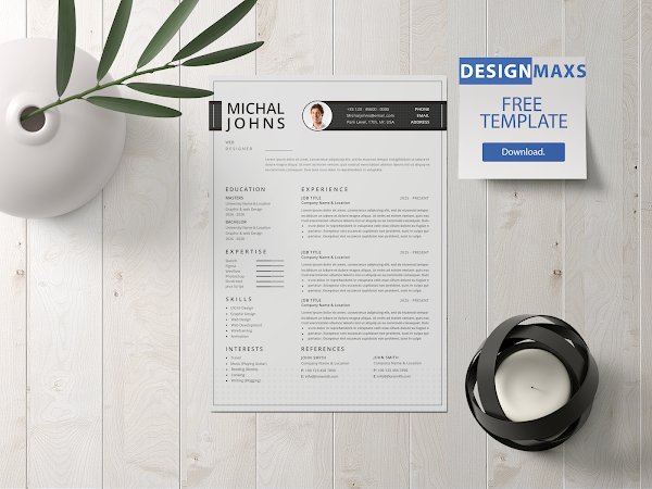 CV Resume Templates Examples Doc [Download Now]