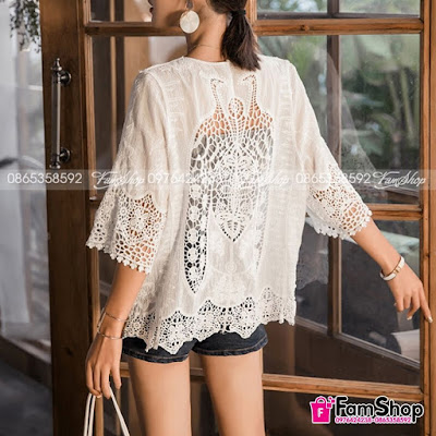 Áo Lưới Đi Biển M328 ao luoi di bien M328