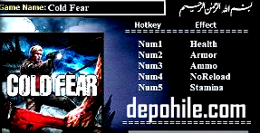Cold Fear (PC) Sınırsız Can, Mermi +5 Trainer Hilesi İndir