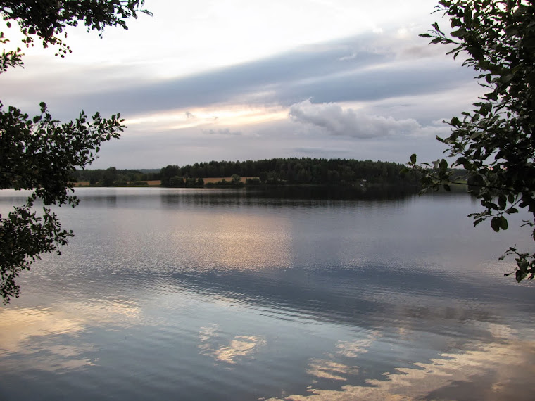 Lindesjön en augustikväll 2013
