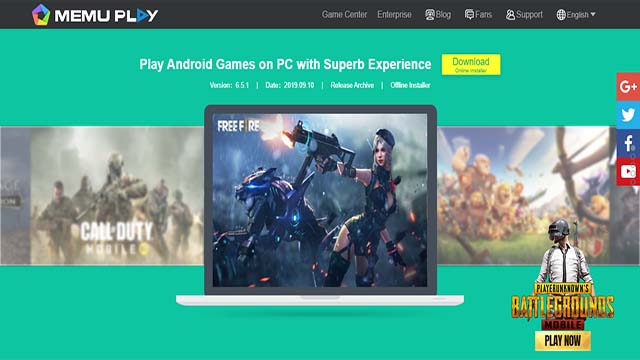 Memu Play - Emulator Terbaik Untuk Bermain Free Fire PC