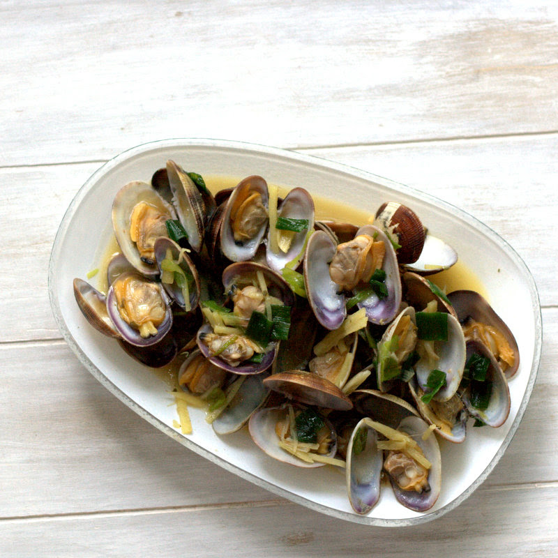 Bushcooks Kitchen Venusmuscheln In Sake Gedampft Aus Meine
