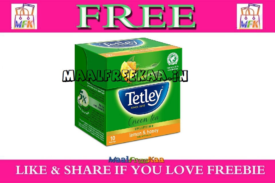 Free Sample Tetley Green Tea Pack Giveaway Free Sample Contest