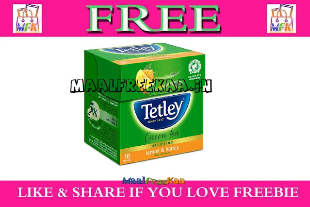 Free Sample Tetley Green Tea Pack Freebie Free Sample India Get Free Products