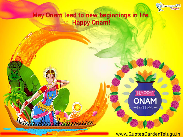 happy onam greetings wishes images in Malayalam and english