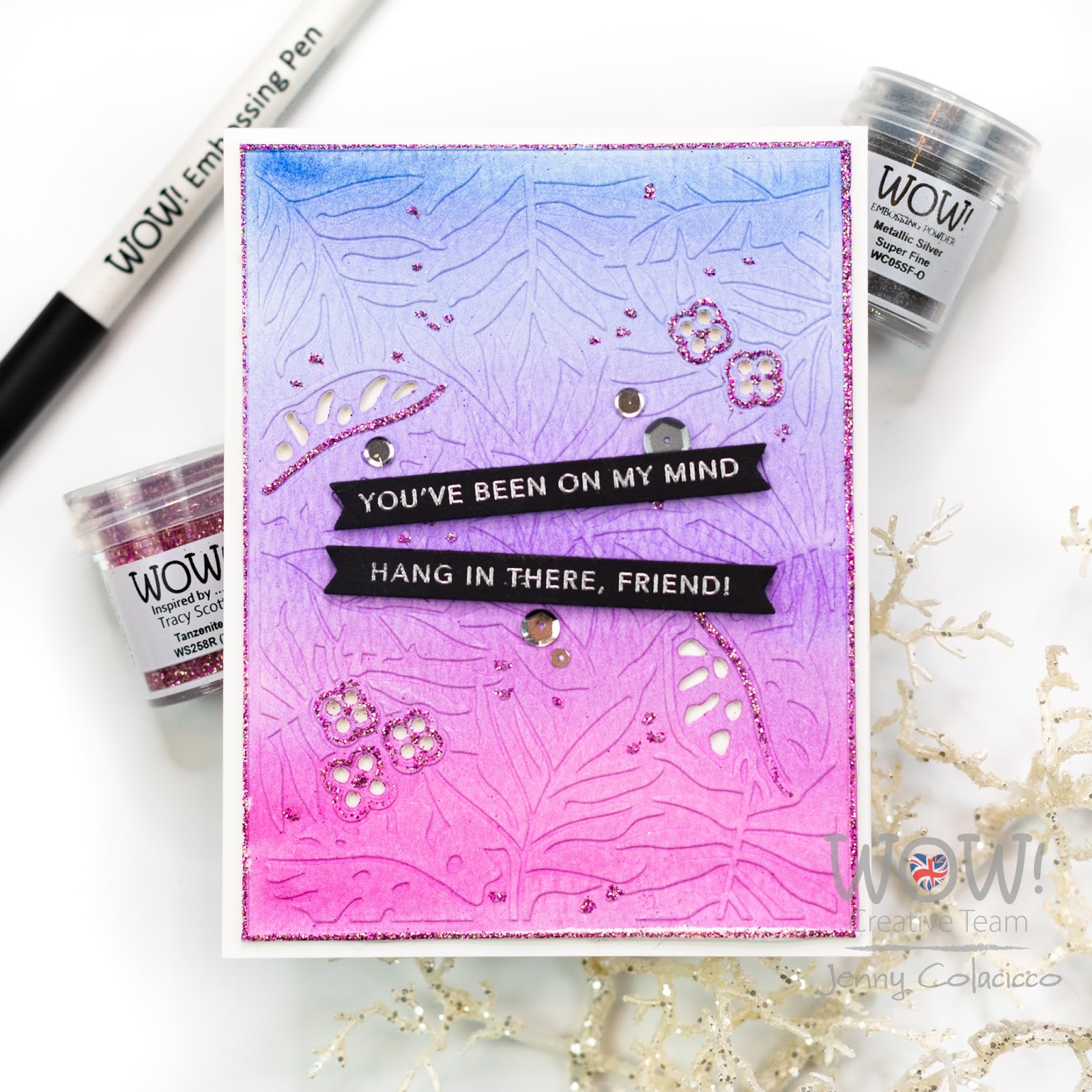 VIDEO Three Ways to Use an Embossing Pen with Jenny Colacicco