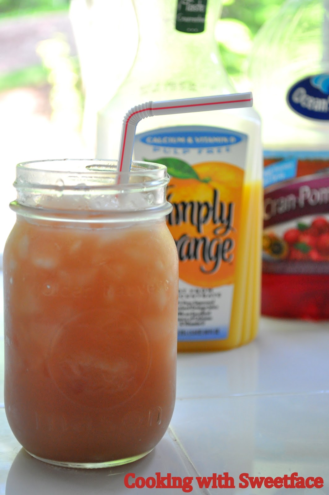 CookingwithSweetface Cranberry Orange Juice