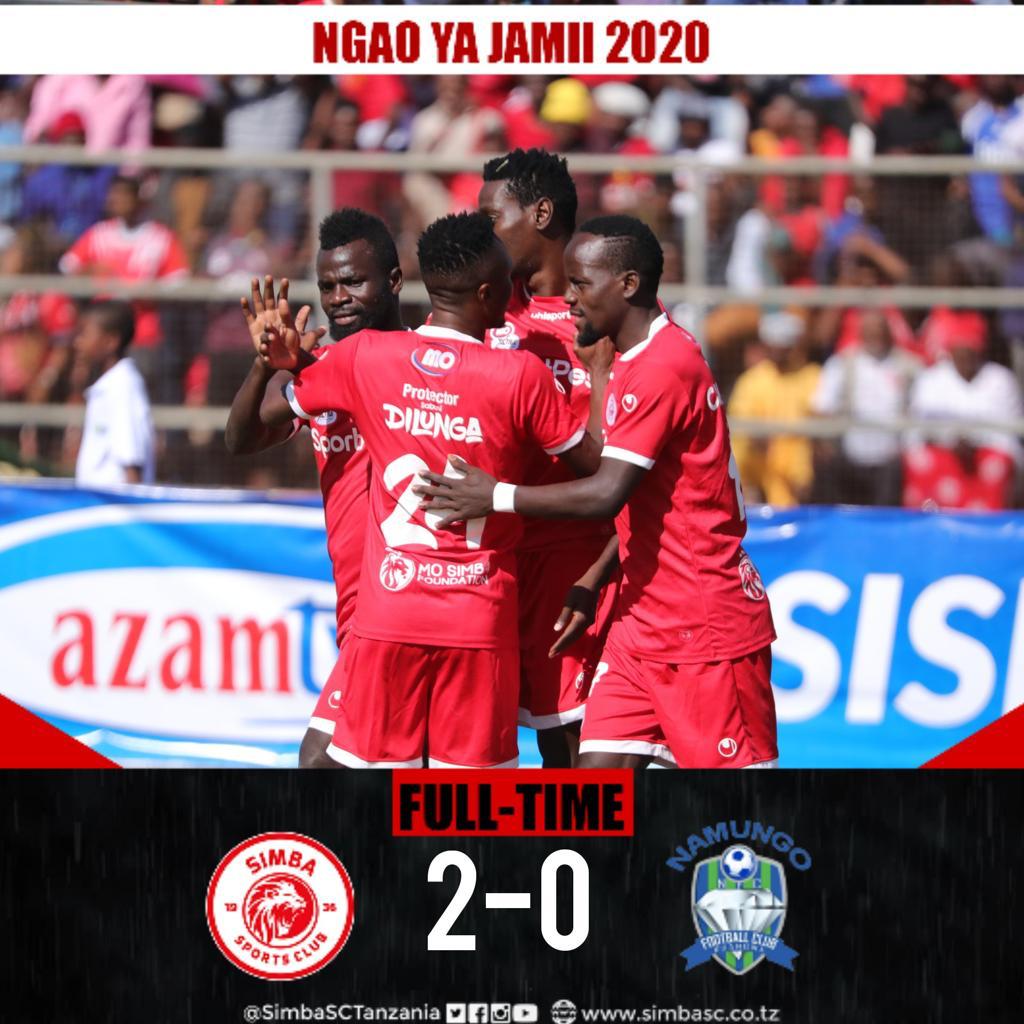 MAX SPORTS SIMBA SPORTS CLUB YABEBA NGAO YA JAMII