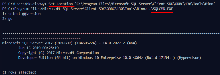SQL Server,Powershell and more: Find sqlcmd.exe Path for SQL Server ...