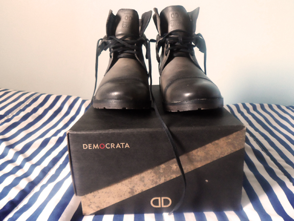 Macho Moda - Blog de Moda Masculina: MM Compra: Bota Democrata Garage,  aprovada!