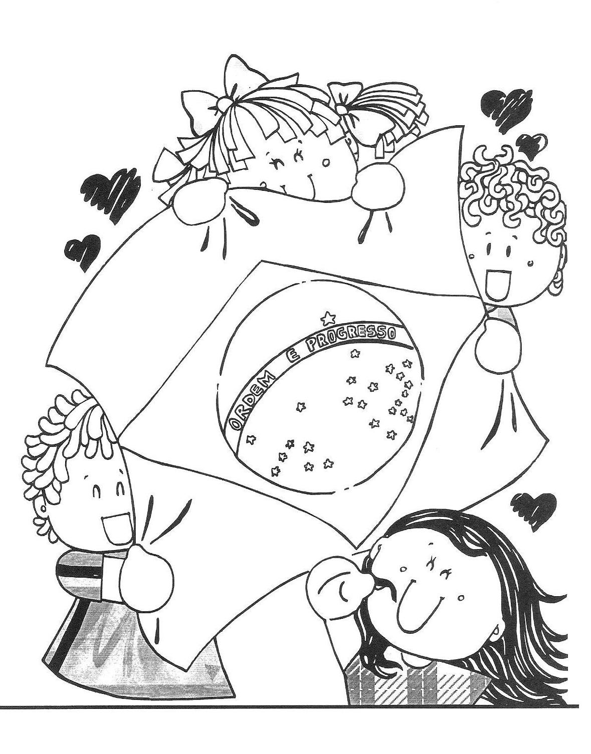 Desenho da Semana da Pátria para Colorir e Imprimir Cereja Feminina Desenho da Semana da Pátria para Colorir e Imprimir Cereja Feminina