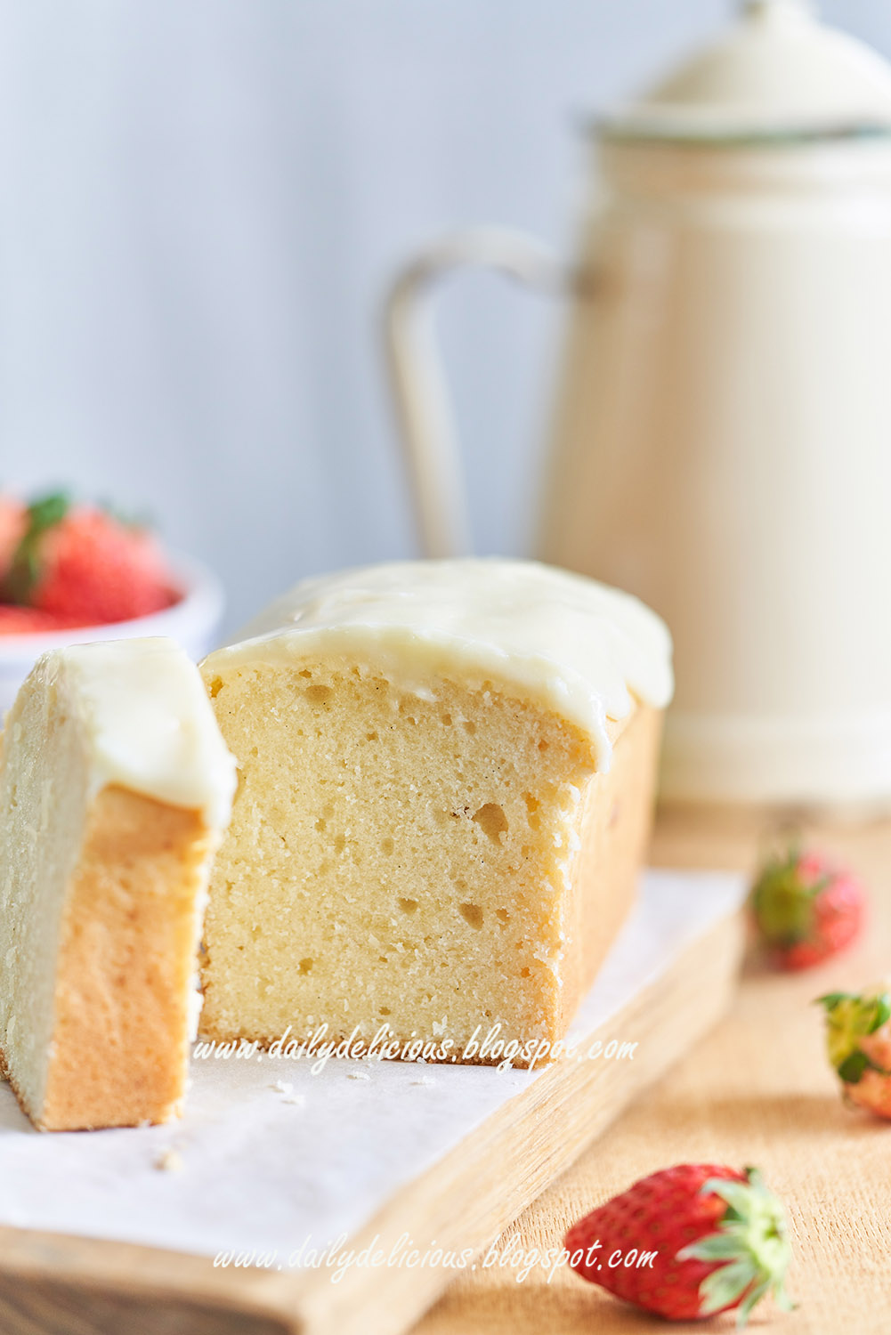 dailydelicious Cream Cheese Pound Cake