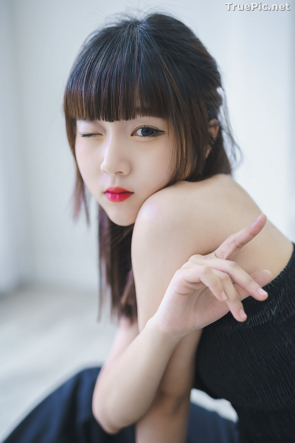 Image Thailand Model - Pakkhagee Arkornpattanakul - Cute Girl In Black - TruePic.net - Picture-17