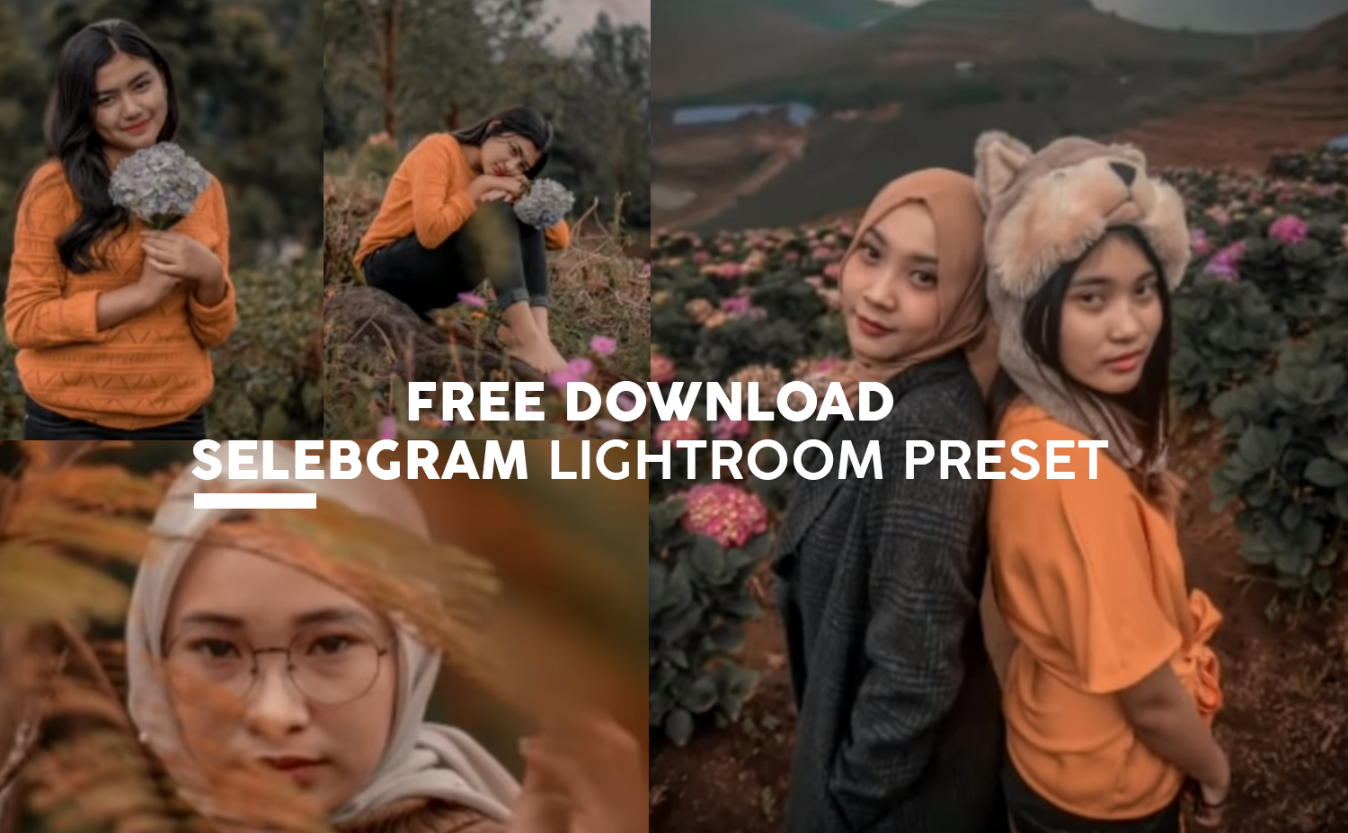 Download Preset Gratis ala Selebgram Lightroom CC Mobile