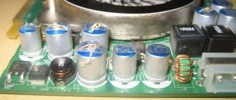 bad/blown capacitor