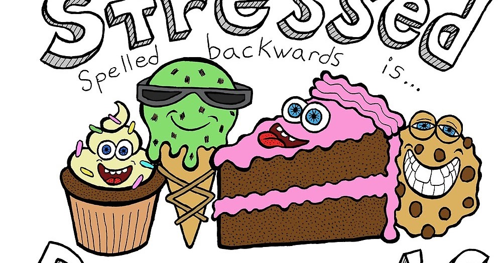 Brett Gilbert Stressed Spelled Backwards in Desserts