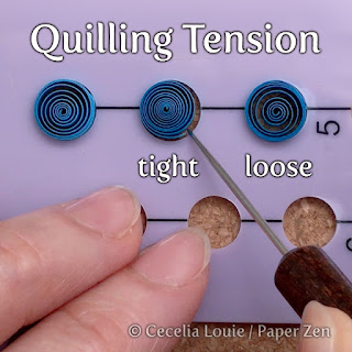 How to Use Quilling Circle Template Boards - Tension