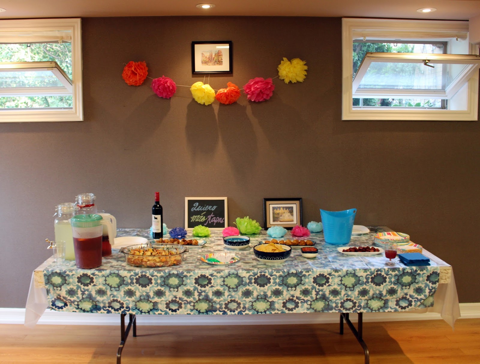 How To Host A Tapas Party Tea Cakes Tablecloths