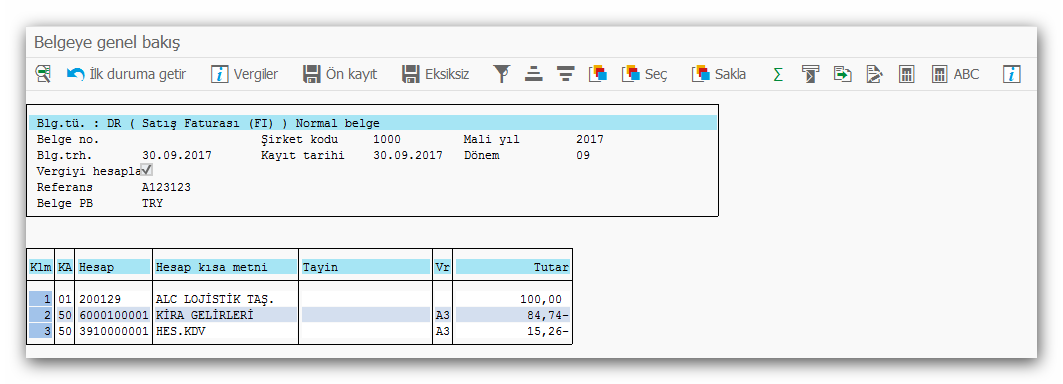 SAP Sisteminde Müşteri Faturası ve Tahsilat İşlemleri Nasıl Yapılır