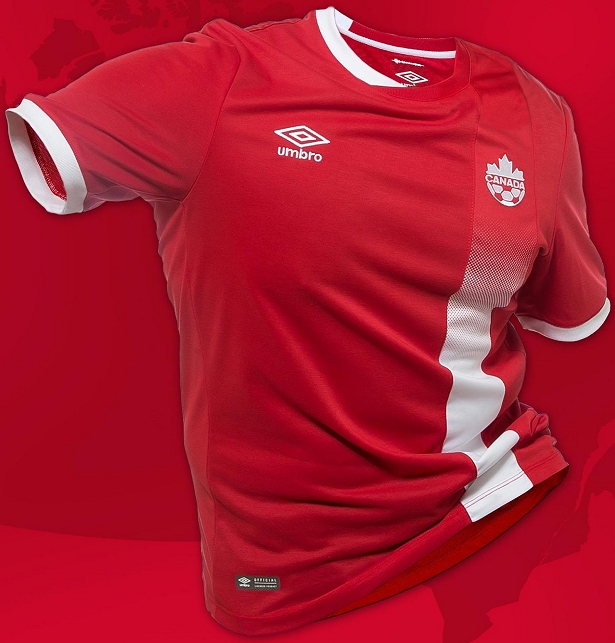 Umbro lança nova camisa titular do Canadá Show de Camisas Umbro lança nova camisa titular do Canadá Show de Camisas