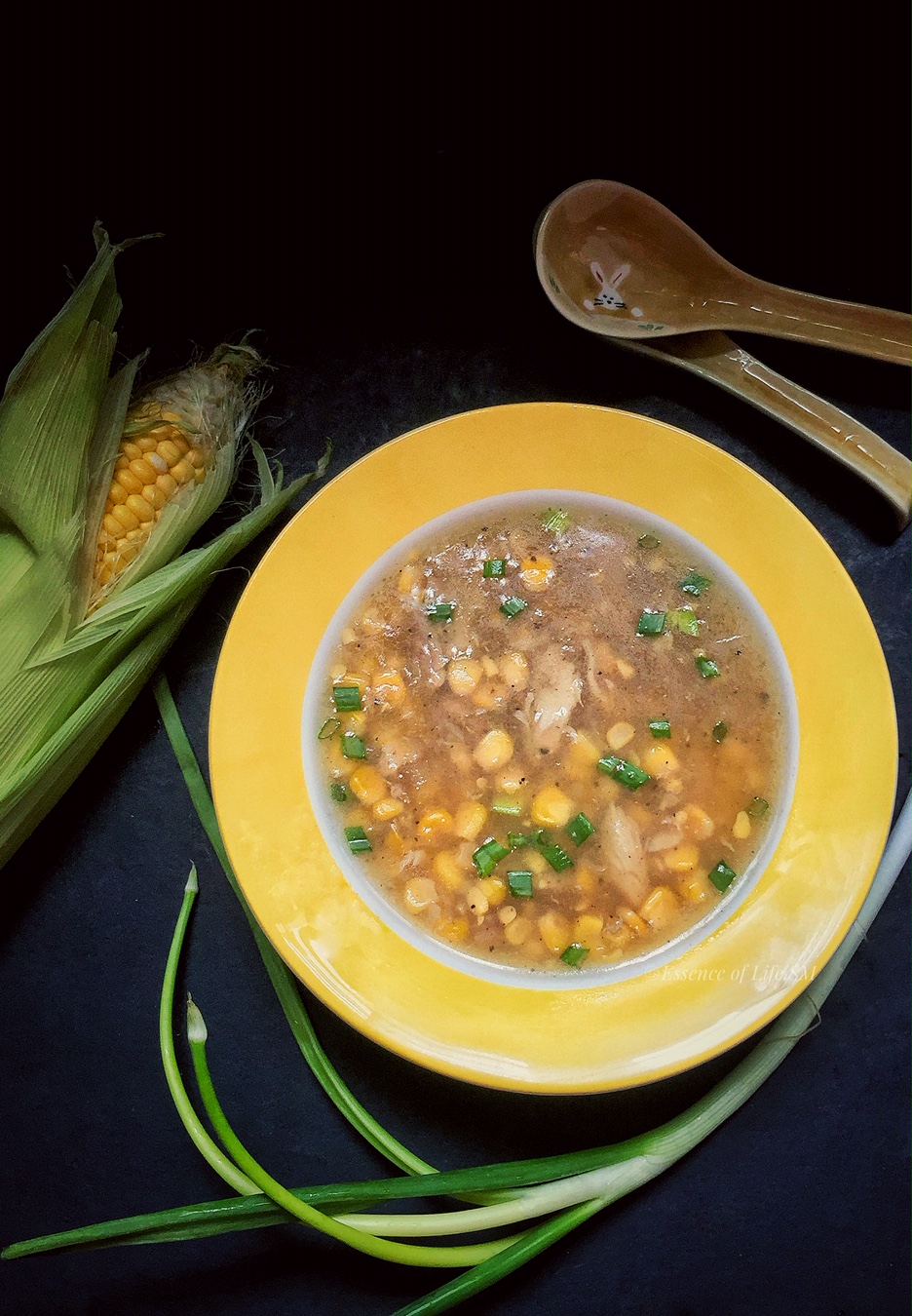 CANTONESE CHICKEN & CORN SOUP