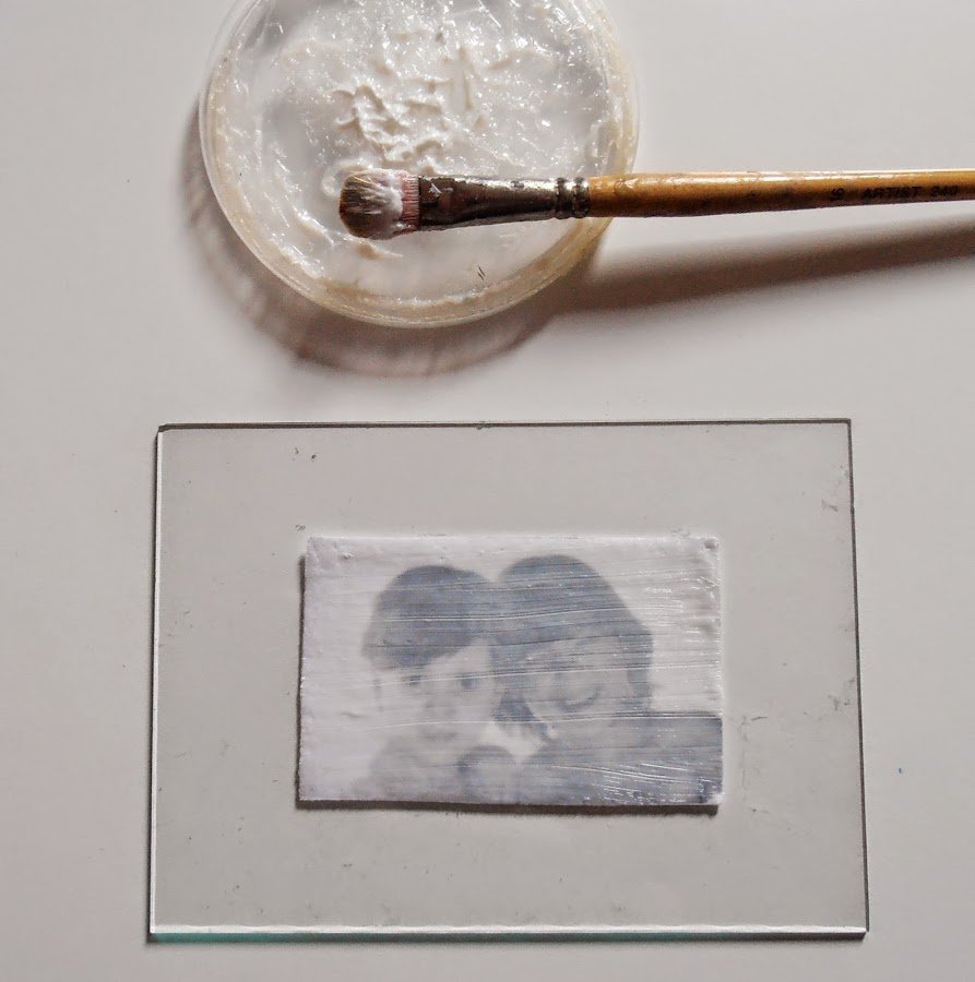 transfer image to mod podge method pressing