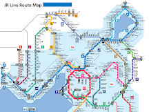 JR西日本路線圖