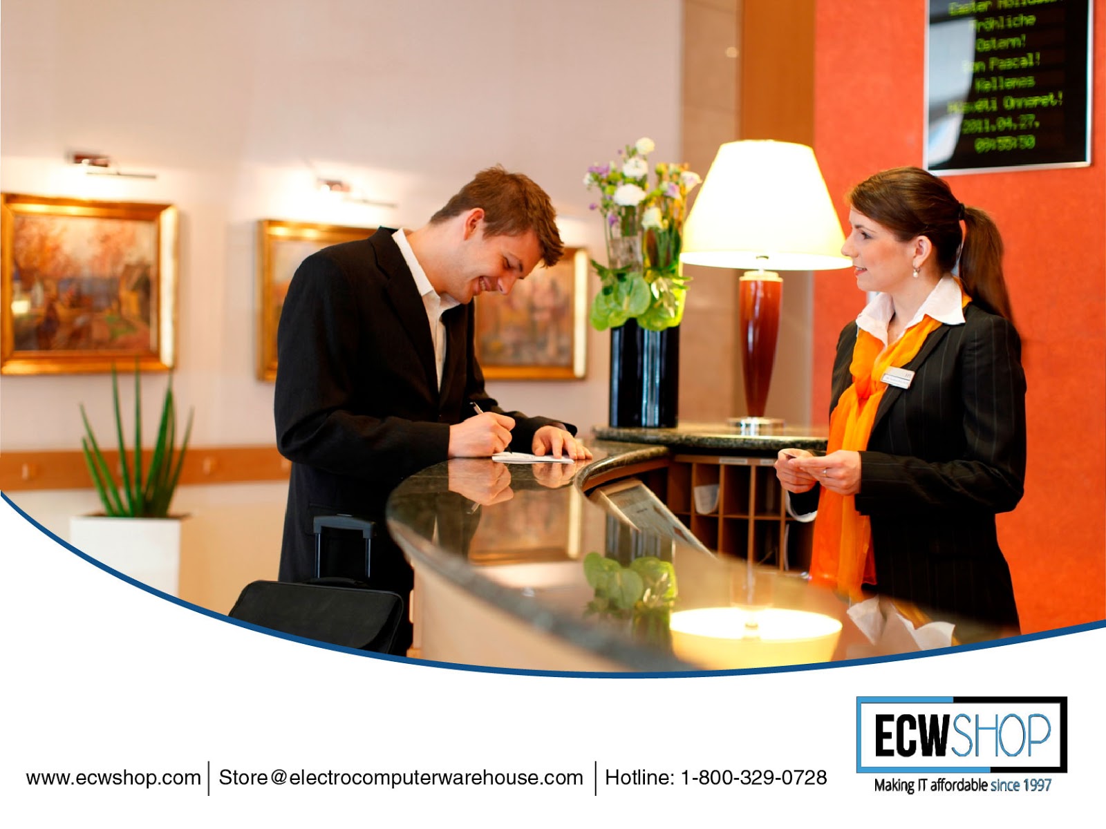 Refurbished Computer and Laptops in Hotel Industry