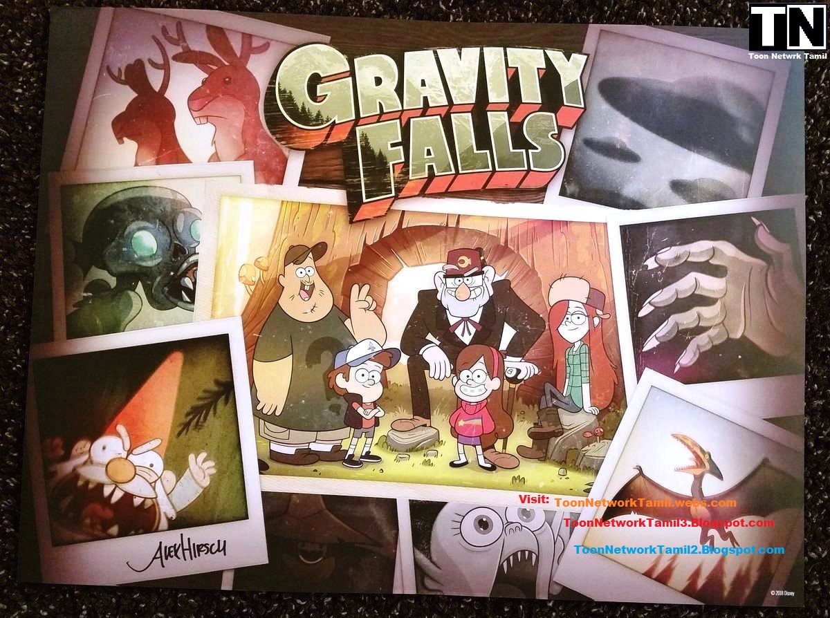 Gravity Falls [Tamil + Telugu + Hindi + Eng] Episodes [Disney India