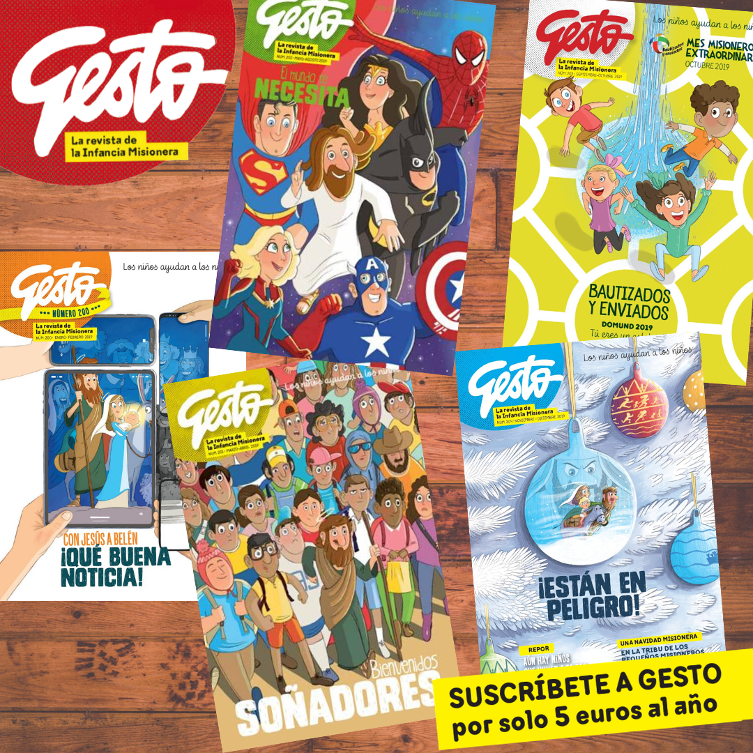 sucripción revista Gesto