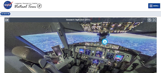 Flight Simulator di Langley Research Center Flight Simulator di Langley Research Center
