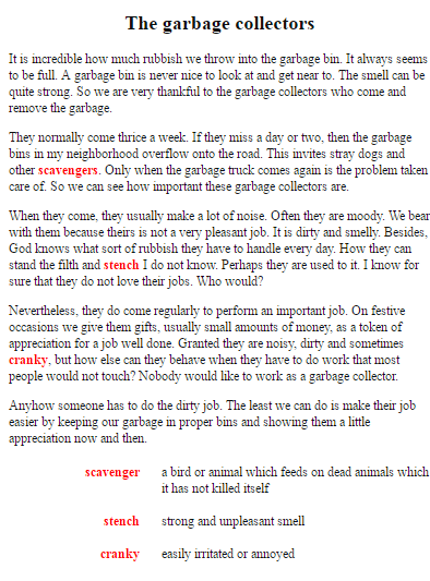 Garbage collector essay 08 image