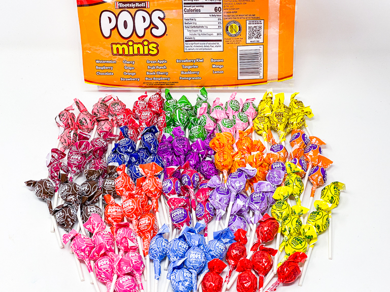 Tales of the Flowers Alli's Tootsie Pop Comparison 19 different