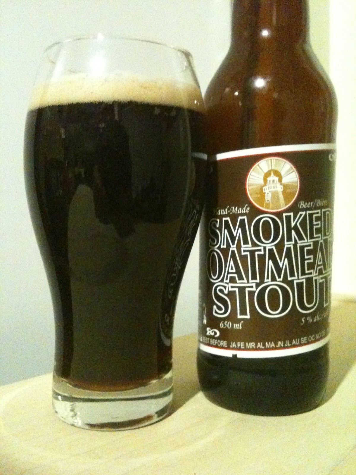 Stout Man in a Bitter World TrafalgarSmoked Oatmeal Stout
