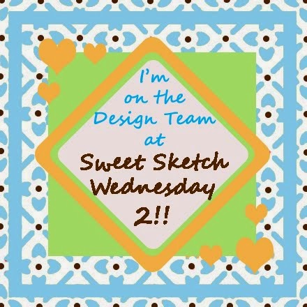 Joined Sweet Sketch Wednesday 2 design team April 2017