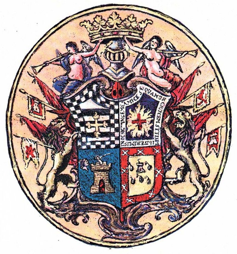 Heráldica en la Argentina Escudo del Virrey Pedro de Cevallos