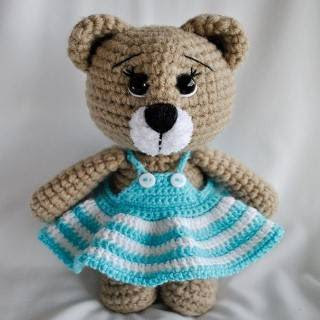 PATRON OSA AMIGURUMI 28927