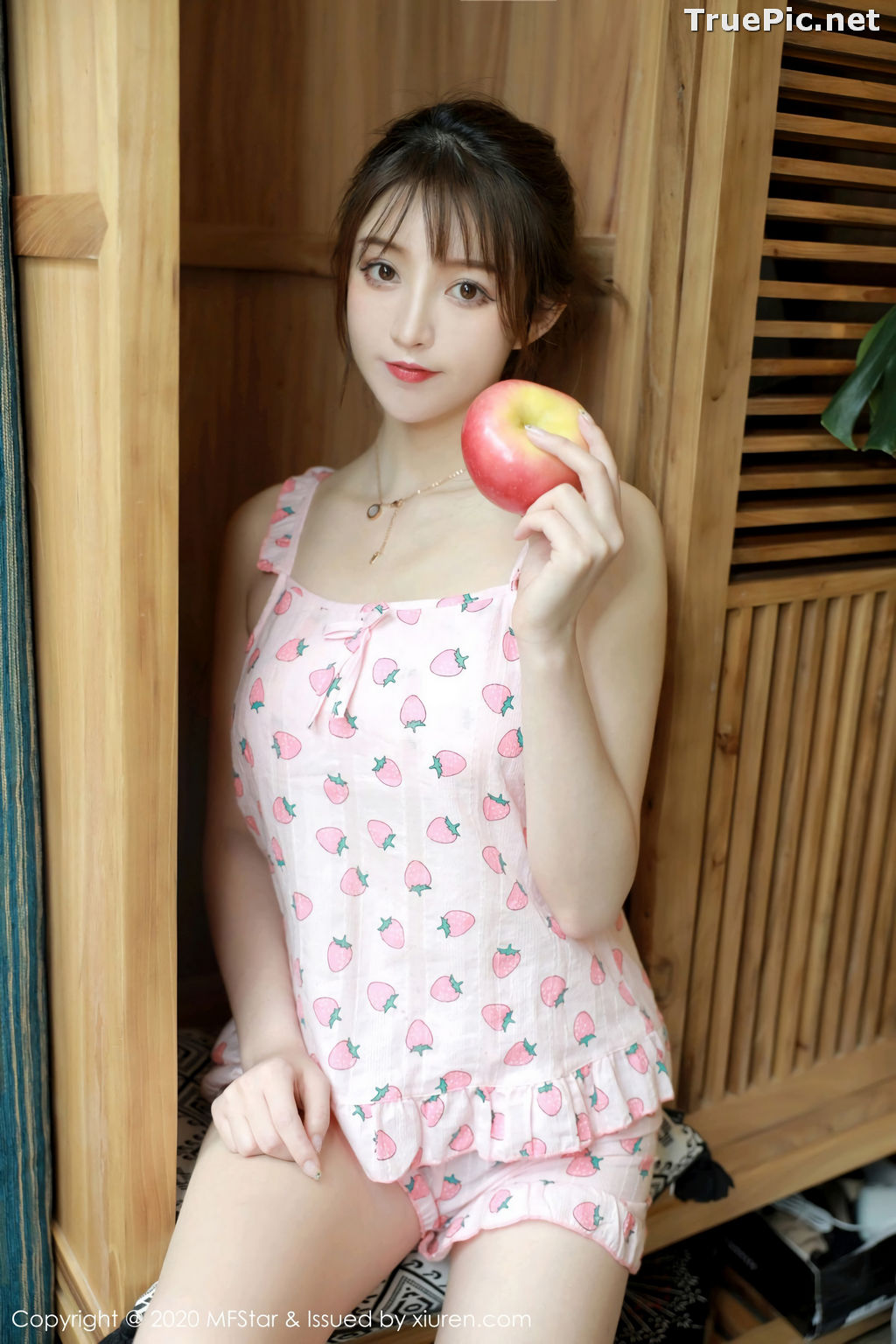 Image MFStar Vol.349 - Chinese Model Yoo优优 - Sexy and Cute Strawberry Girl - TruePic.net - Picture-27