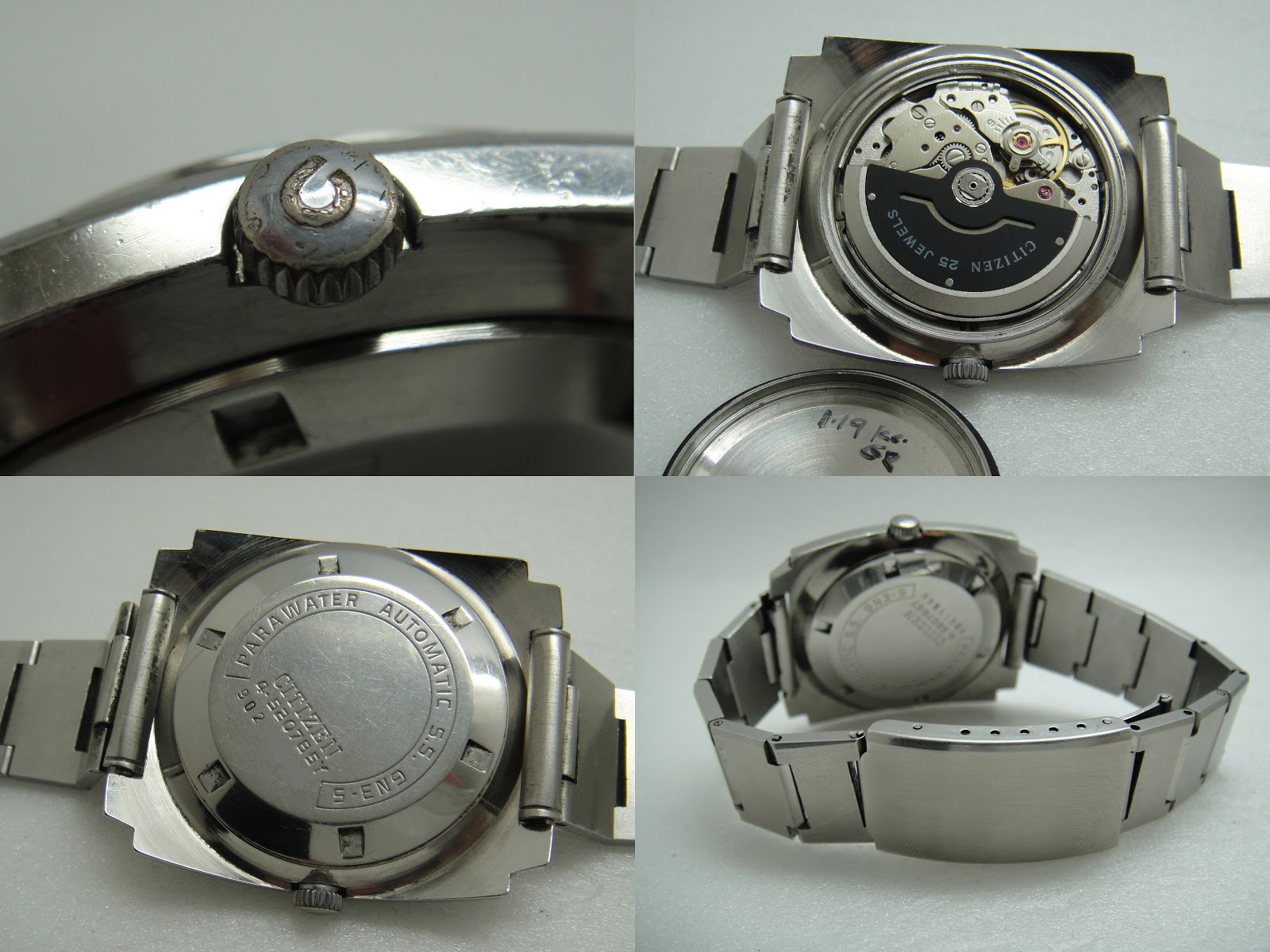 Antique Watch Bar: CITIZEN SEVEN STAR DELUXE 25 JEWELS AUTOMATIC CTZ200 ...