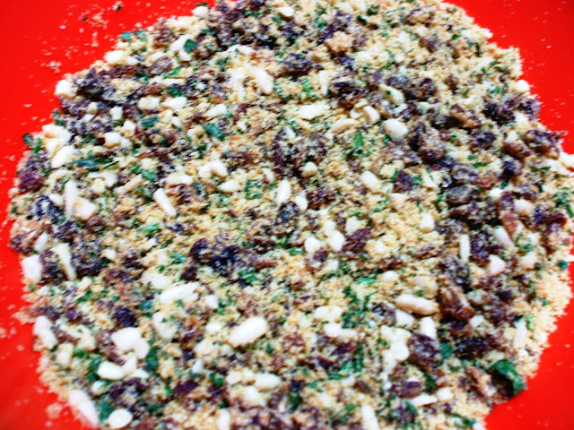 Farcitura per Sarde a Beccafico Ripieno per Sarde a Beccafico