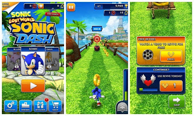 Download Game Sonic Dash APK Version 3.5.0.Go