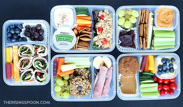 Toddler lunch box Lunch - Creamy sauce pasta Blackberries Soaked