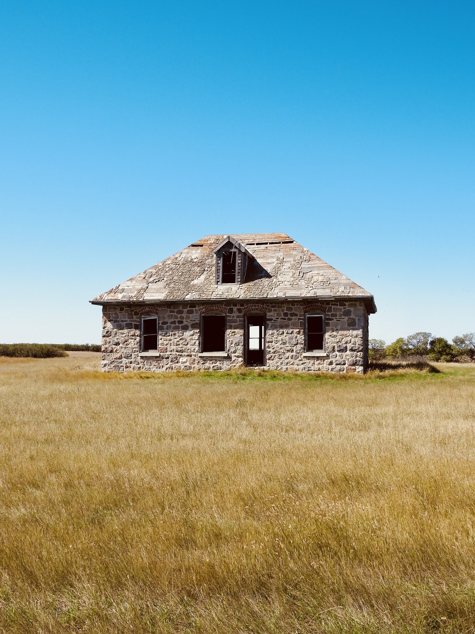 The view from here Somewhere between Harptree and Viceroy, Saskatchewan