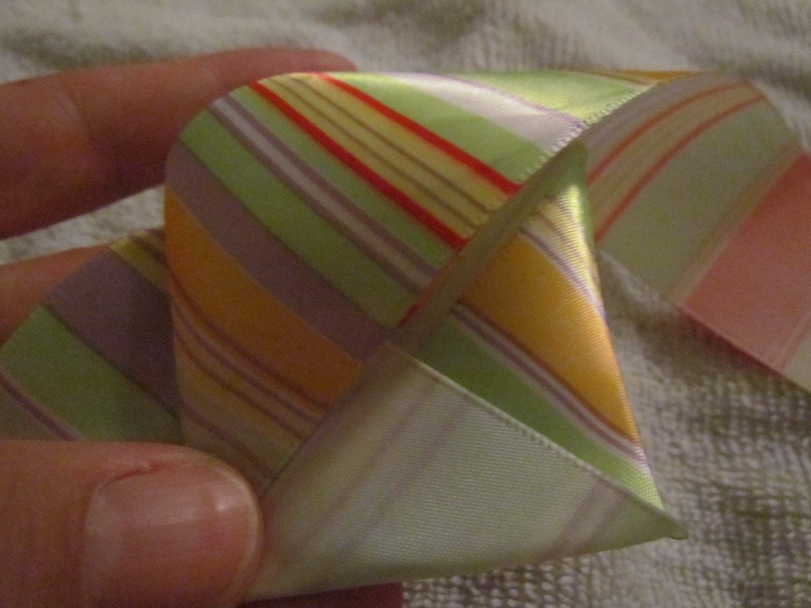 Heather's world as it is and changes: Folded Ribbon Roses