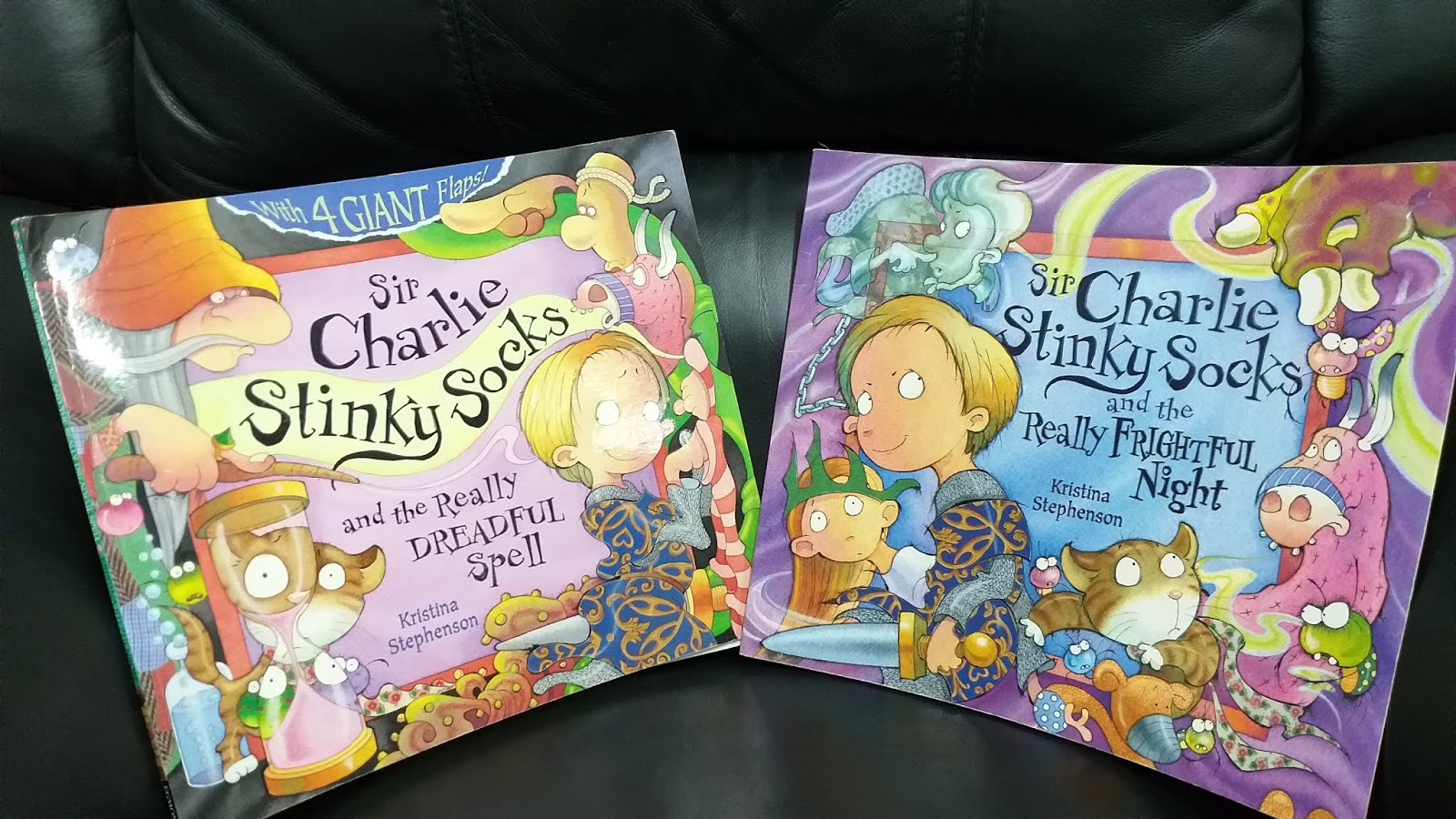 Kid Books Blog 364.Sir Charlie Stinky Socks